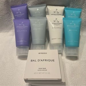 Aromatherapy Associates London.  Bath & Body  Shampoo Soap lotion travel set NEW
